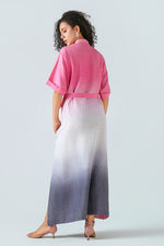 The Ombré Horizon Shirtdress