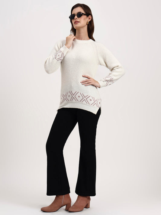 Winter Pearl Pullover