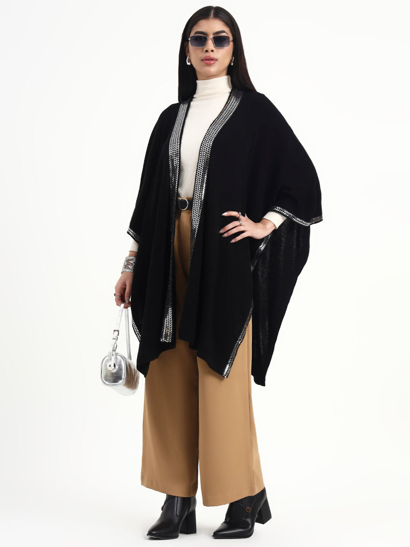Metalline Contour Cape