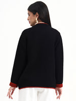 Carbon Rust Edge Cardigan