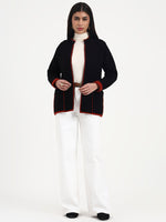 Carbon Rust Edge Cardigan