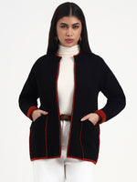 Carbon Rust Edge Cardigan