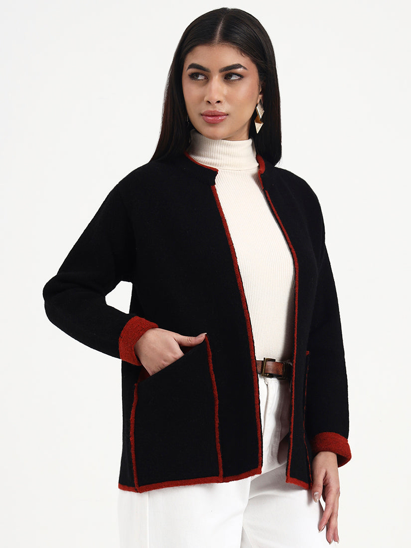 Carbon Rust Edge Cardigan