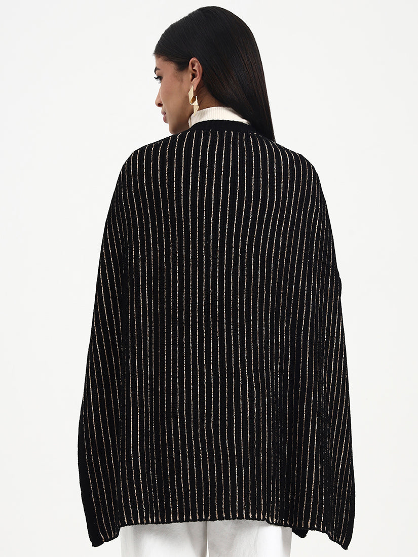Midnight Lustre Poncho