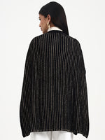Midnight Lustre Poncho