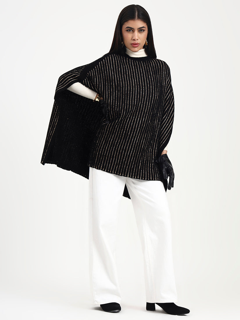 Midnight Lustre Poncho