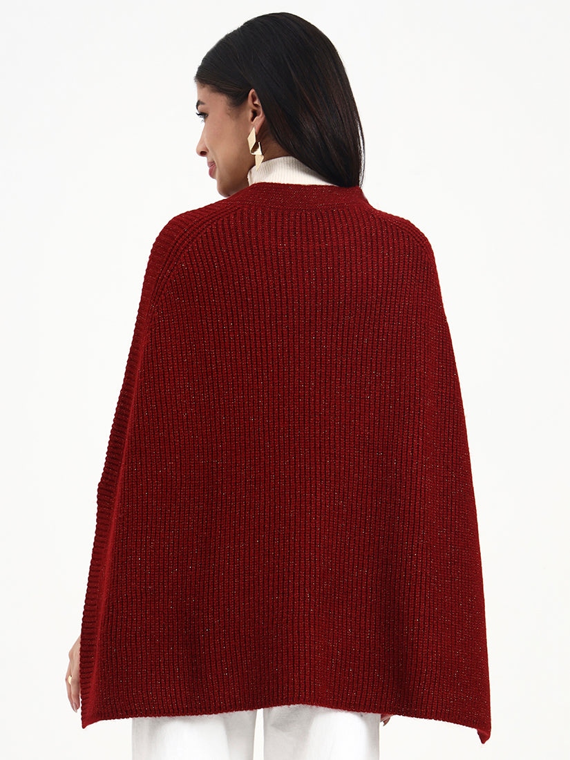 Velour Luminé Poncho