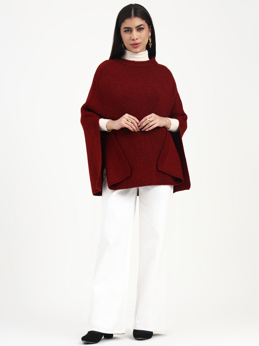 Velour Luminé Poncho