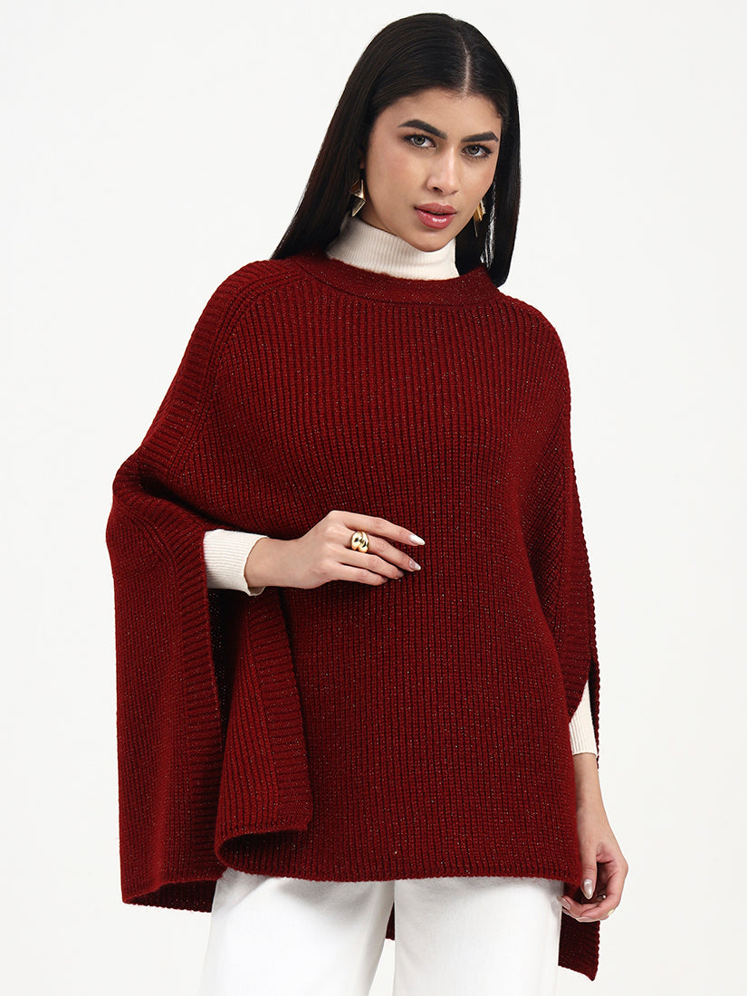 Velour Luminé Poncho