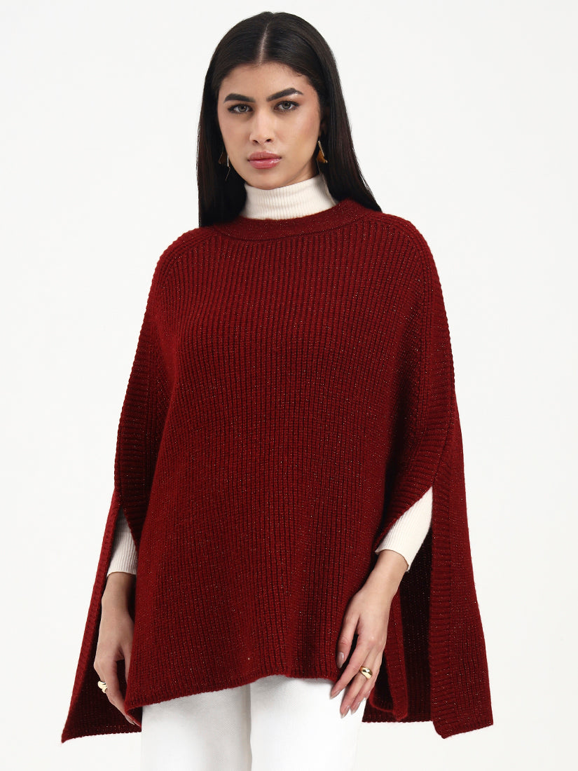 Velour Luminé Poncho