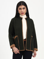 Woodland Tan Edge Cardigan