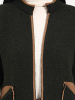 Woodland Tan Edge Cardigan