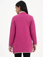Orchid Tan Edge Cardigan