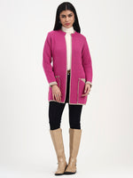 Orchid Tan Edge Cardigan