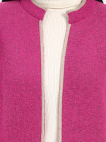 Orchid Tan Edge Cardigan