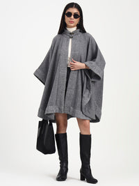 Mist Grey Luminé Cape