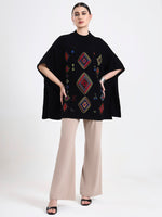 Obsidian Mosaic Poncho