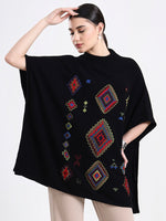 Obsidian Mosaic Poncho