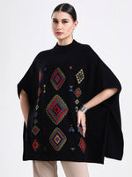 Obsidian Mosaic Poncho