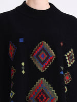 Obsidian Mosaic Poncho