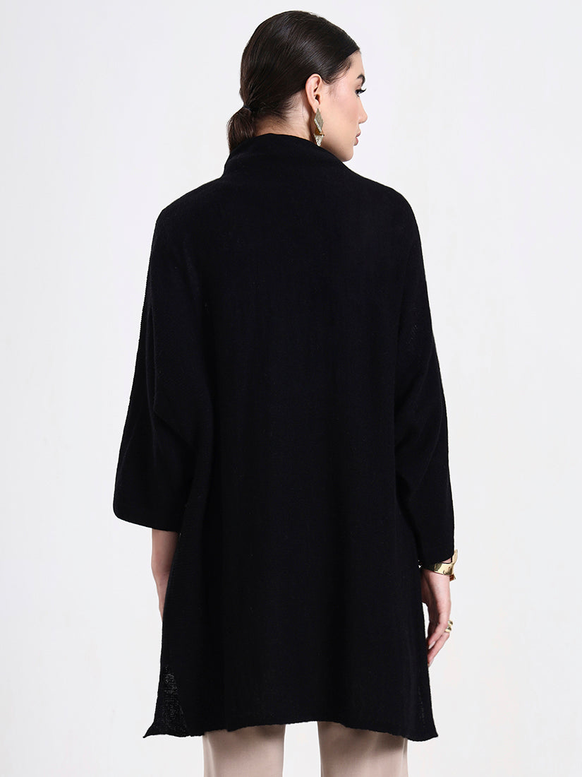 Noir Poncho