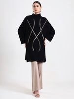Noir Poncho