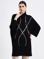 Noir Poncho