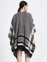 Midnight Mosaic Lambswool Cape
