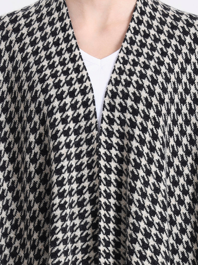 Midnight Mosaic Lambswool Cape