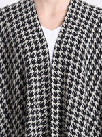 Midnight Mosaic Lambswool Cape