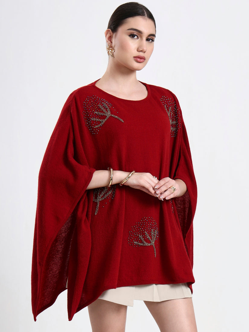 Vermilion Grove Lambswool Poncho
