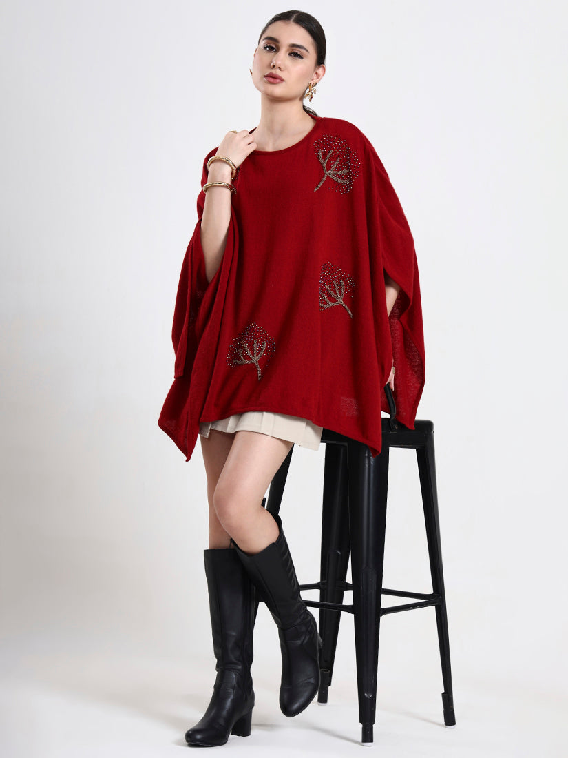 Vermilion Grove Lambswool Poncho