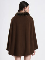 Forest Olive Poncho