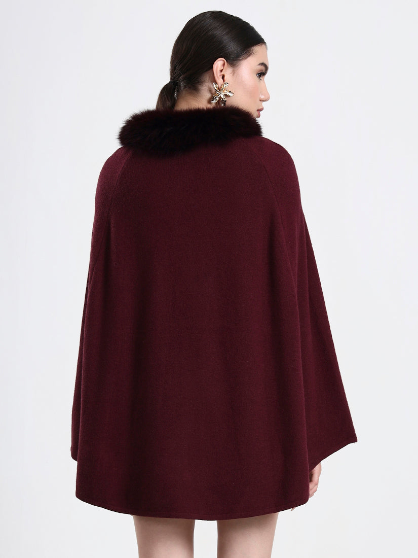 Bordeaux Poncho