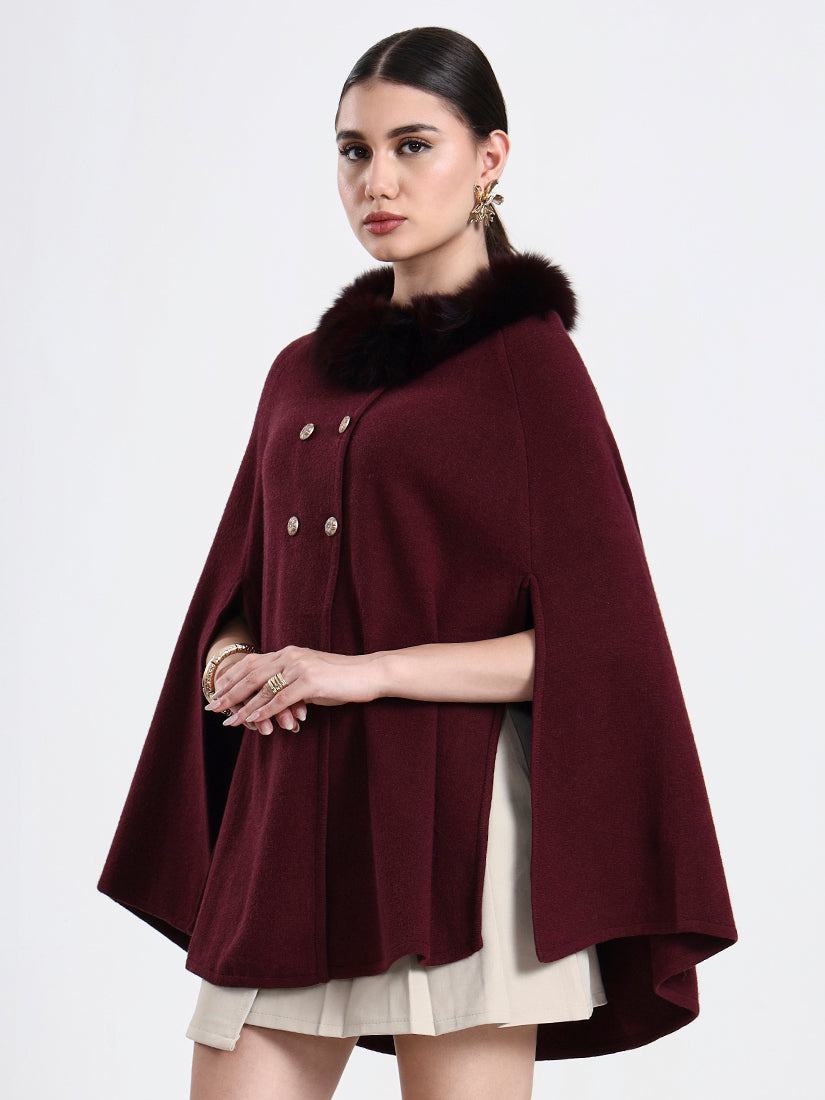 Bordeaux Poncho