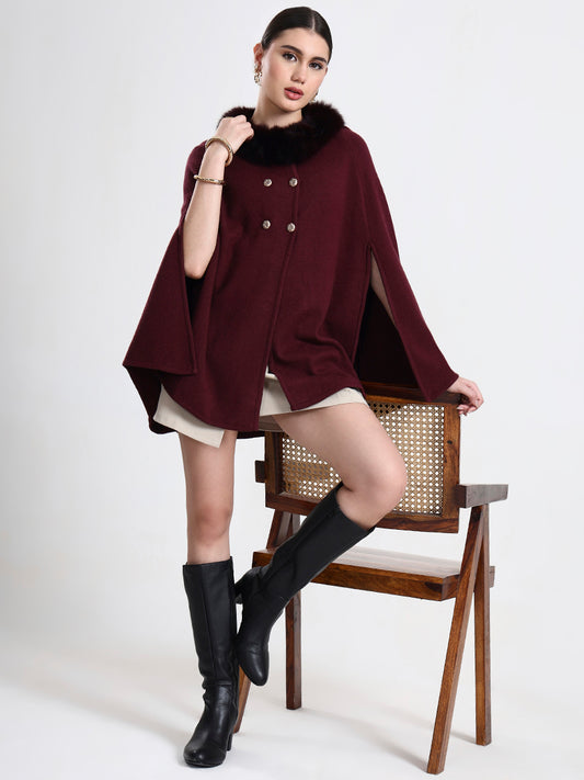 Bordeaux Poncho