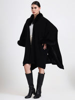 Sable Noir Fur Cape