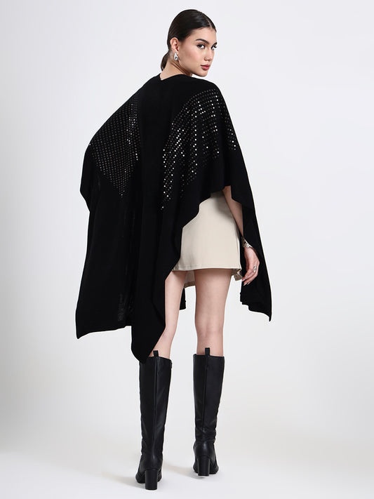 Olive Lattice Cape