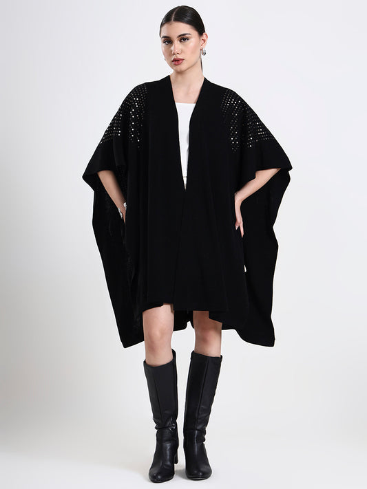 Olive Lattice Cape