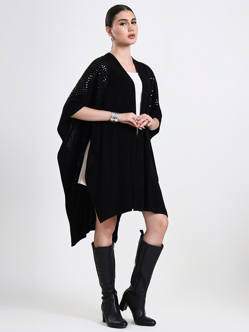 Olive Lattice Cape