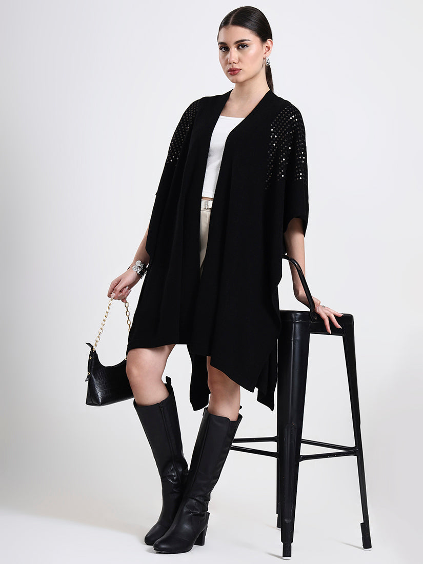 Olive Lattice Cape