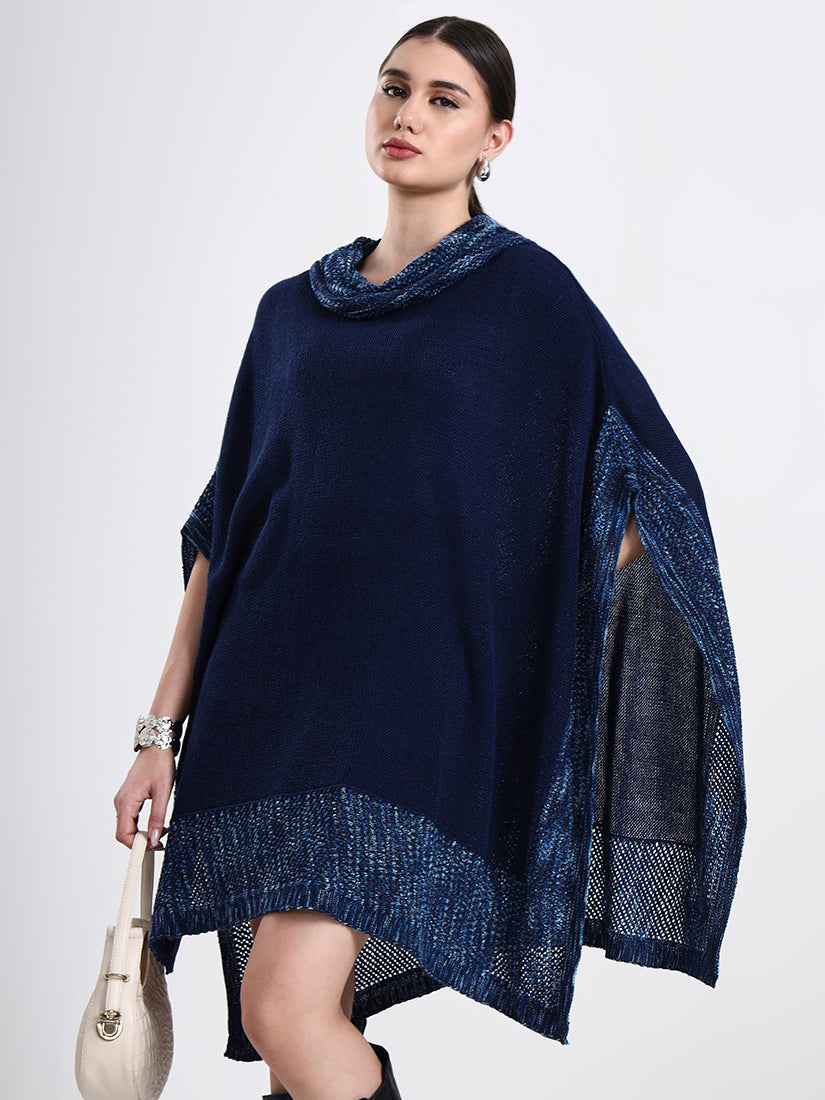 Midnight Marine Poncho