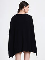 Midnight Grove Lambswool Poncho