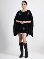 Midnight Grove Lambswool Poncho