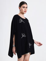 Midnight Grove Lambswool Poncho