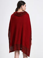 Burnished Garnet Poncho