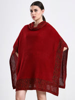 Burnished Garnet Poncho