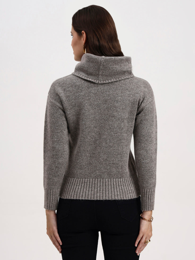 Driftwood Taupe Pullover