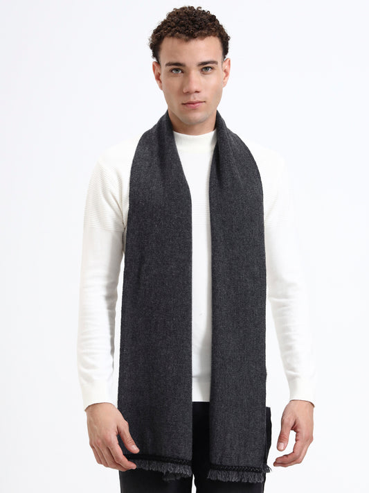 Harris Charcoal Lambswool Scarf
