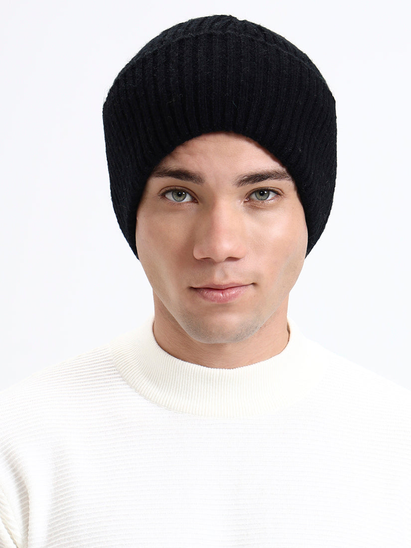 Highland Night Black Beanie